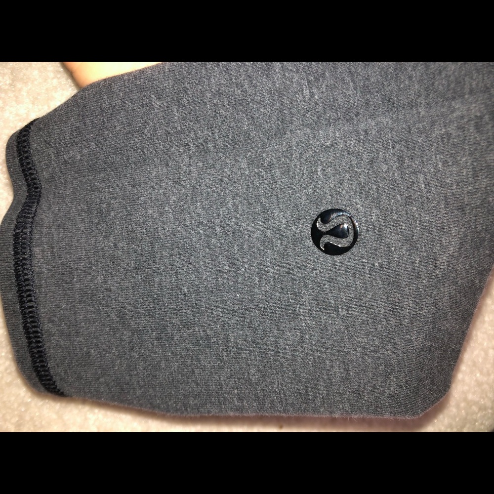 Grey Lululemon cotton leggings